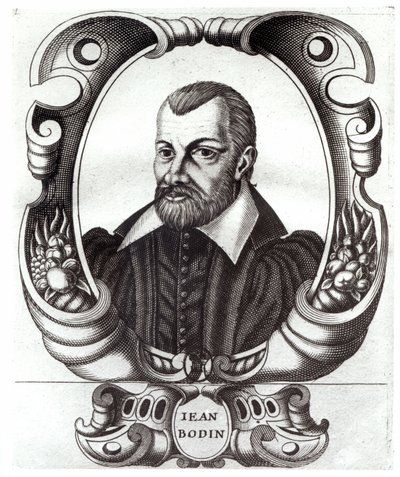 Portrait of Jean Bodin (1530-96) by French School